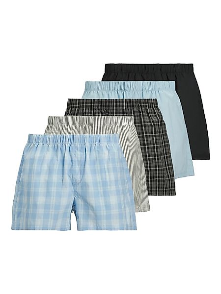 Jack & Jones Boxershorts "JACMILANO WOVEN BOXERS 5 PACK NOOS" Packung, 5 St günstig online kaufen