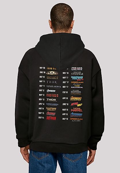F4NT4STIC Kapuzenpullover "Marvel Studios 10 Years Of Movies", Print günstig online kaufen