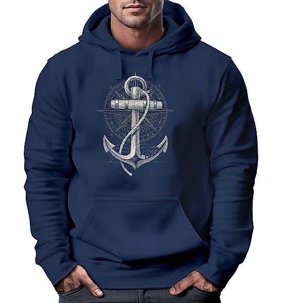 Neverless Hoodie Hoodie Herren Print Aufdruck günstig online kaufen