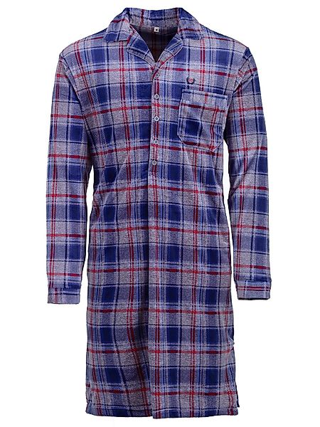 Henry Terre Nachthemd Velour Nachthemd langarm günstig online kaufen