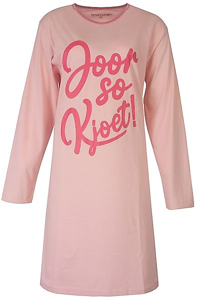 TEMPTATION Nachthemd Damen Schlafshirt mit langem günstig online kaufen