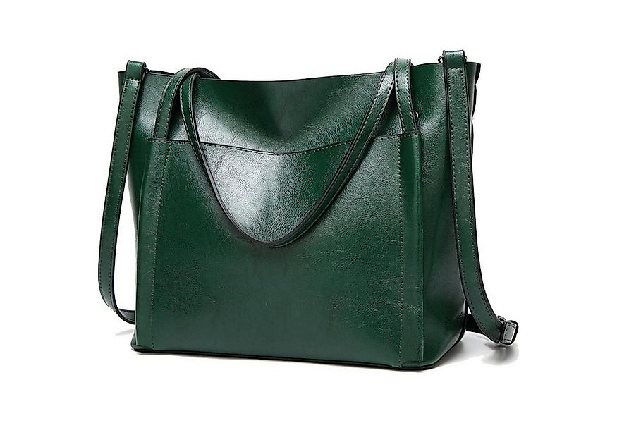 LuxusKollektion Shopper Damen Groß Shopper PU-Leder Schultertasche Umhänget günstig online kaufen
