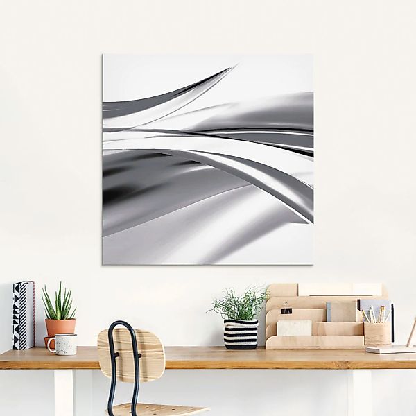 Artland Glasbild »Schöne Welle - Abstrakt« Gegenstandslos 1 Stk. tlg. in ve günstig online kaufen