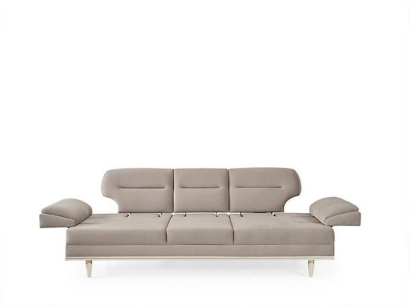 Xlmoebel Sofa Wohnzimmer-Set mit modernem Beige-Sofa, Design-Stoffcouch und günstig online kaufen