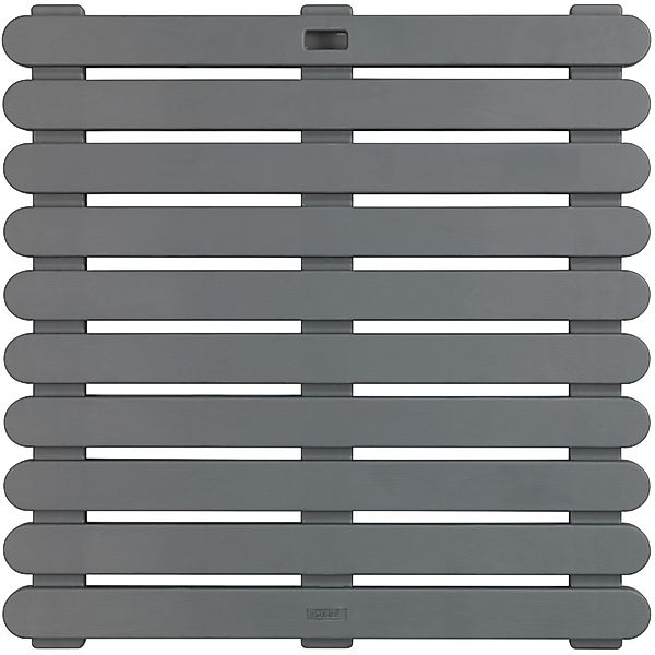 Wenko Duschmatte Indoor & Outdoor 55 cm x 55 cm Grau günstig online kaufen