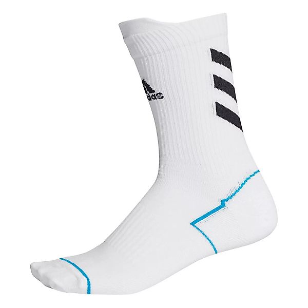 Adidas Alphaskin Crew Primeblue Socken EU 34-36 White / Black / Sharp Blue günstig online kaufen