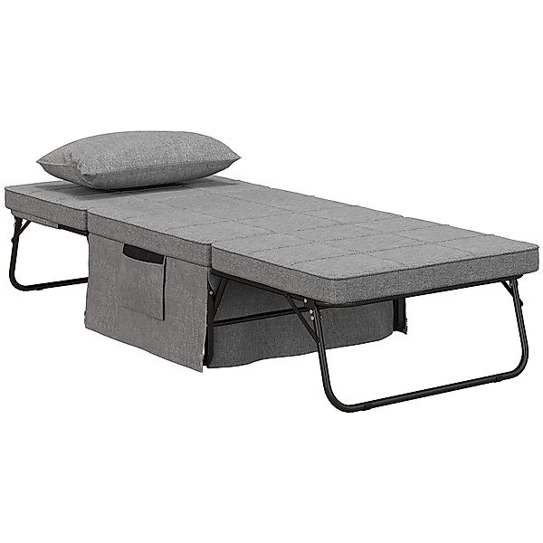 HOMCOM Gästebett 4-in-1 Einzelbett Klappbett klappbare günstig online kaufen