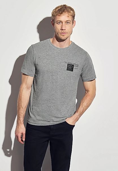 STREET ONE MEN T-Shirt, aus reiner Baumwolle günstig online kaufen