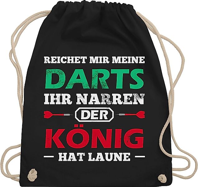 Shirtracer Turnbeutel Dart König Spruch I Dart Geschenk I Geschenk für Dart günstig online kaufen