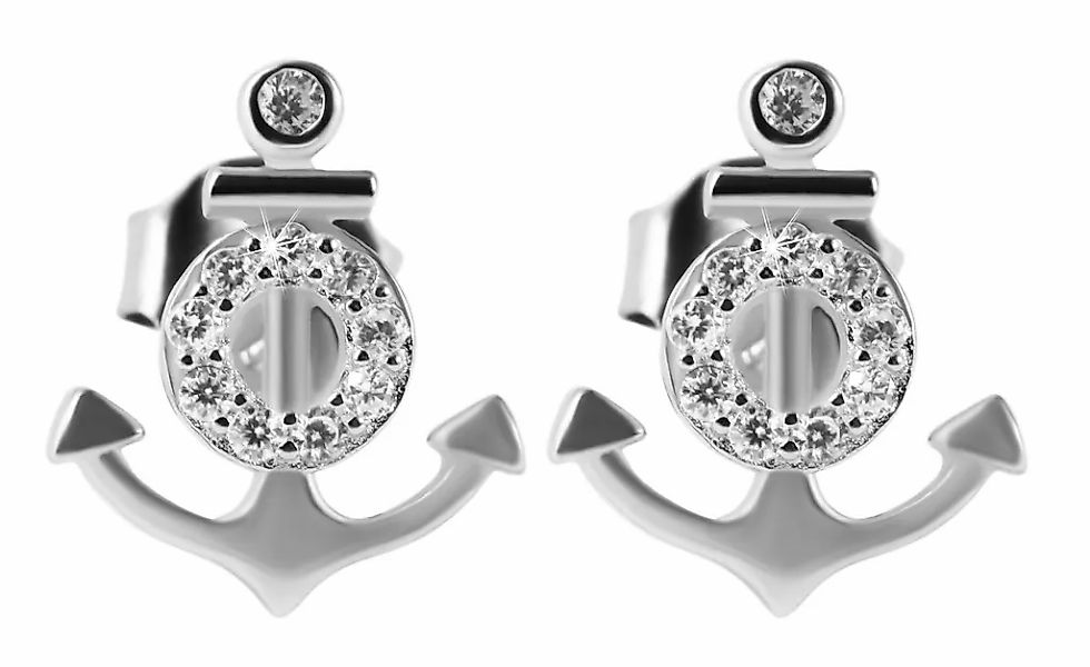 Adelia´s Paar Ohrhänger "Damen Ohrringe – Ohrstecker aus 925 Silber mit Zir günstig online kaufen