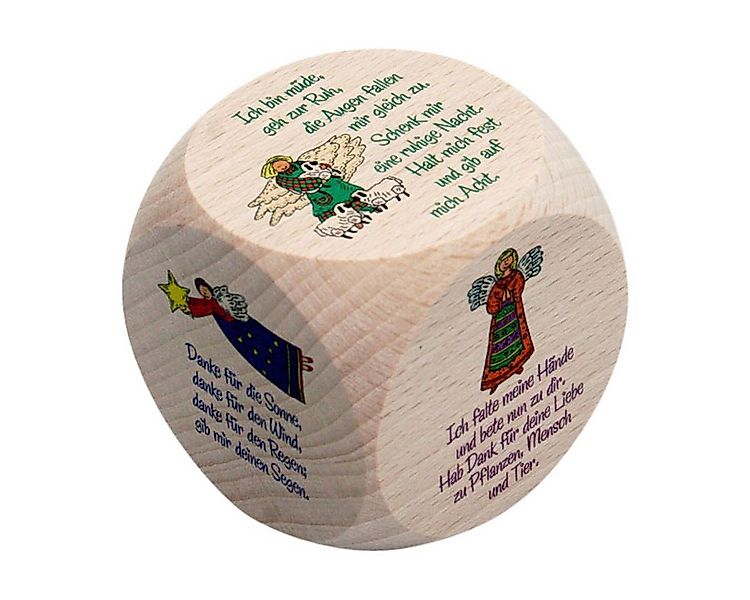 GICO Lernspielzeug Gute Nacht Abendgebete Gebetswürfel aus Holz- 5990 günstig online kaufen