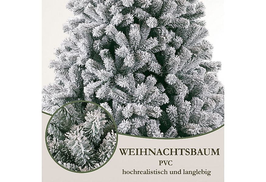 TAB Künstlicher Weihnachtsbaum mit Schneeoptik – dichter realistischer Tann günstig online kaufen
