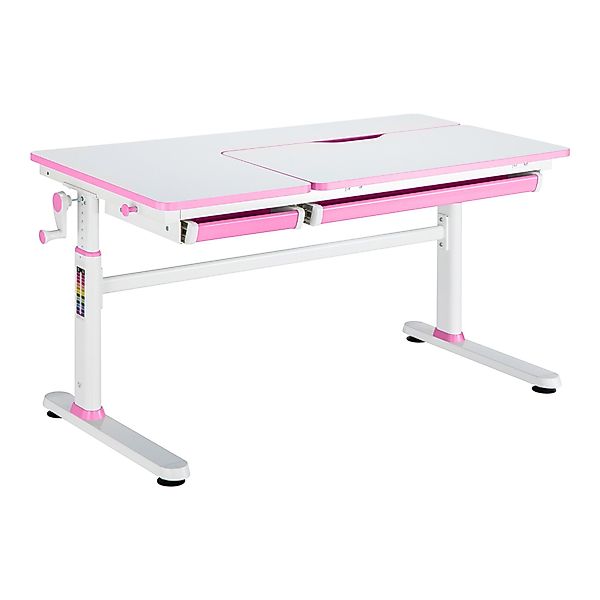 en.casa Kinderschreibtisch, Schülerschreibtisch »Sauda« 120x60 cm günstig online kaufen