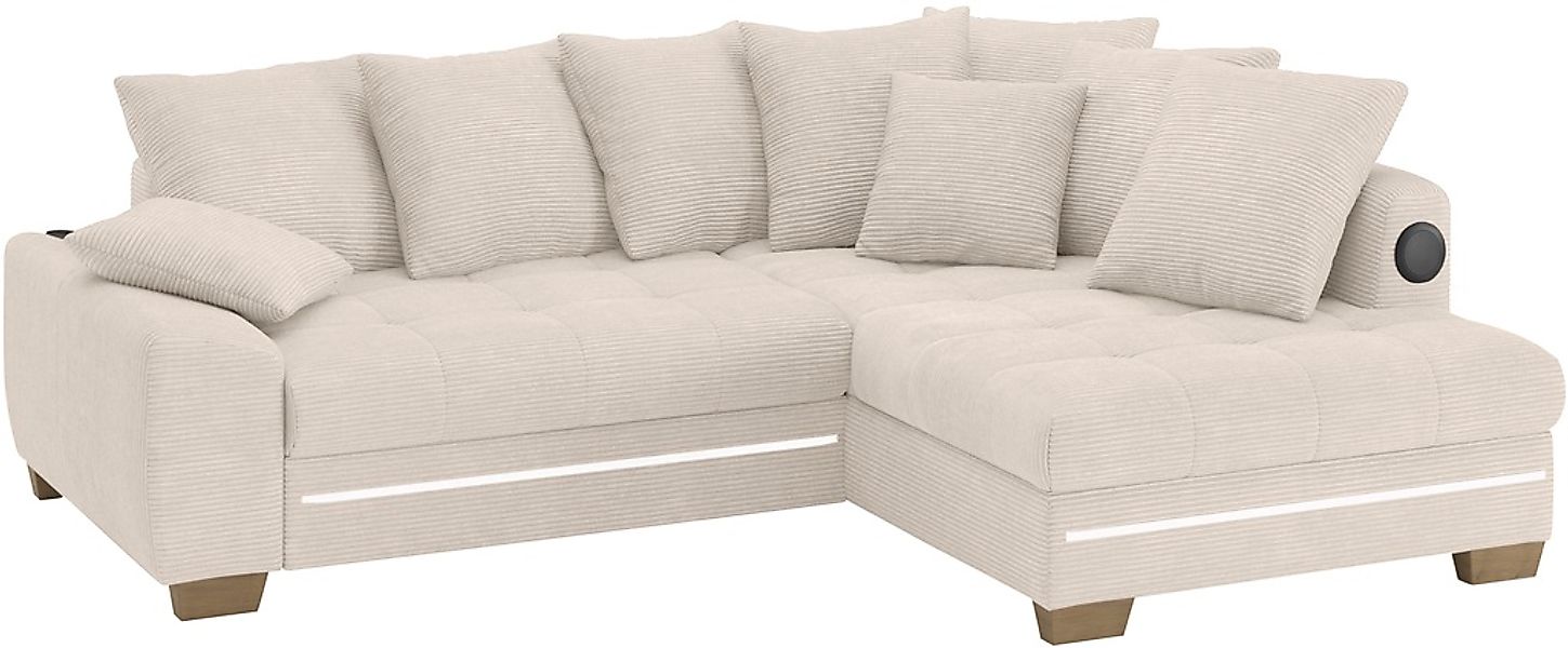 Mr. Couch Ecksofa "Nikita II, L-Form", RGB-LED, Bluetooth-Soundsystem, wahl günstig online kaufen