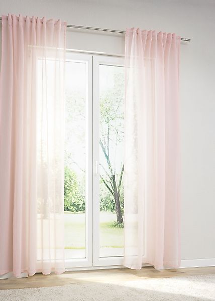 LYSEL® Vorhang Zugbandschal Blackie, (1 St), günstig online kaufen