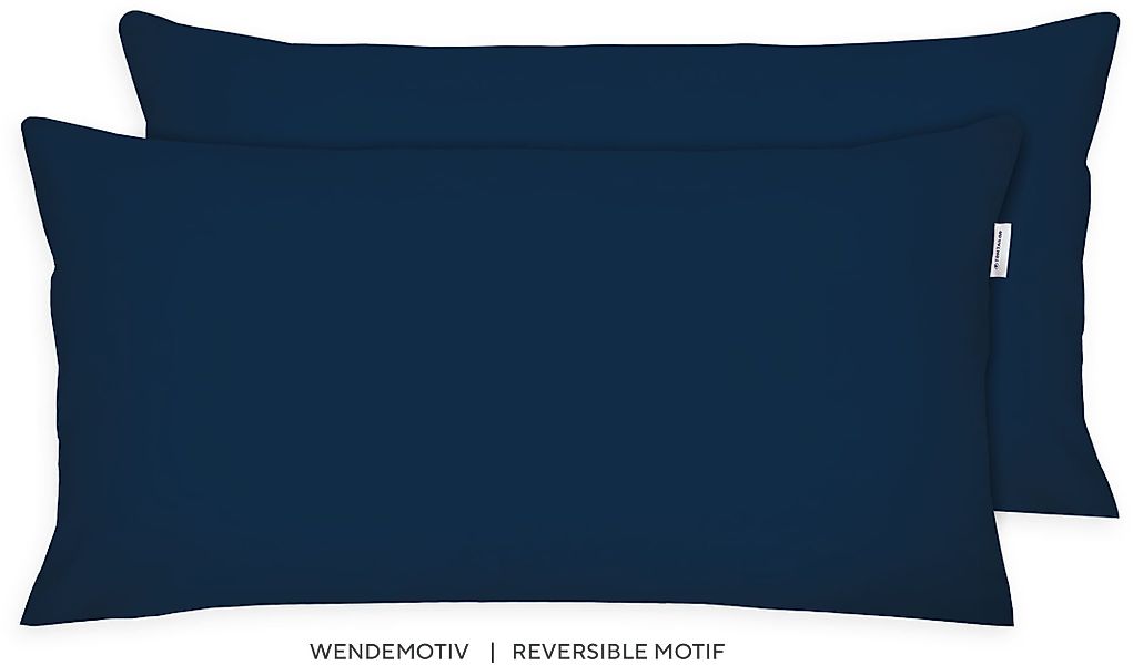 TOM TAILOR HOME Kissenbezüge "new bedroom, UNI, 40x40cm oder 40x80cm" mit M günstig online kaufen