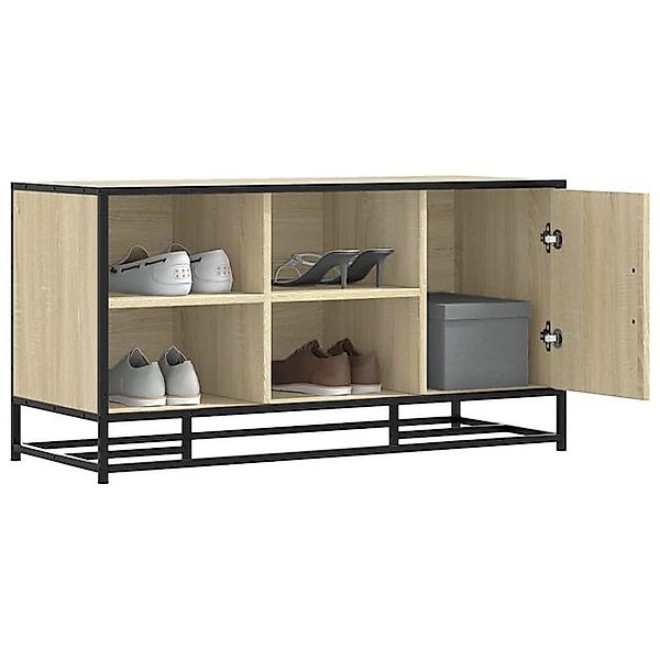 vidaXL Schuhschrank Schuhbank Sonoma-Eiche 100x40x53,5 cm Holzwerkstoff und günstig online kaufen