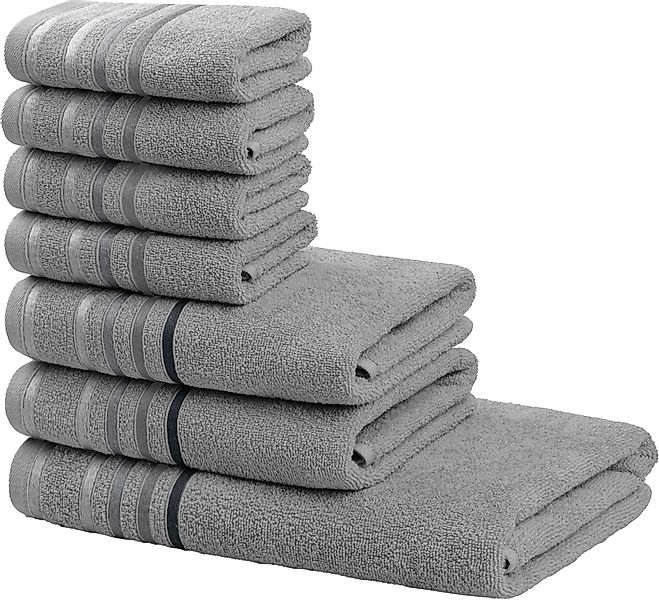 my home Handtuch Set Niki, Duschtuch, günstig online kaufen