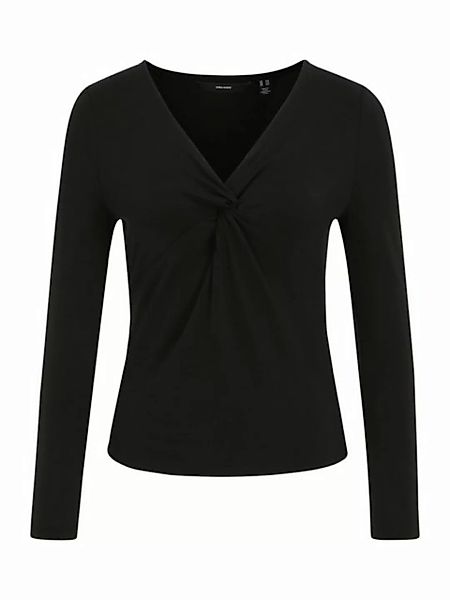 Vero Moda Petite Langarmshirt HEVI (1-tlg) Drapiert/gerafft günstig online kaufen