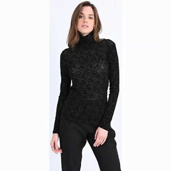 Molly Bracken  Langarmshirt T1294CBH-SILVER BLACK günstig online kaufen
