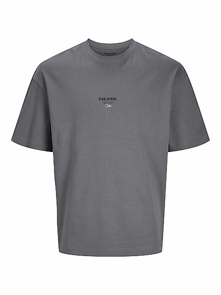 Jack & Jones Rundhalsshirt "JJEURBAN EDGE STUDIO TEE SS O-NECK NOOS", mit F günstig online kaufen