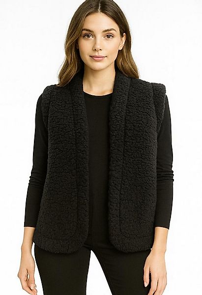 Worldclassca Fellimitatweste Worldclassca Teddy Weste Warm Kunstfell Kusche günstig online kaufen
