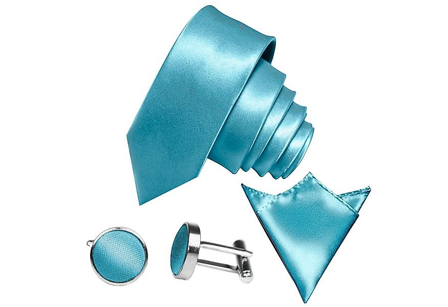 GASSANI Krawatte Satin Hochzeitskrawatte, Herren-Krawatte Hochzeit Schlips günstig online kaufen