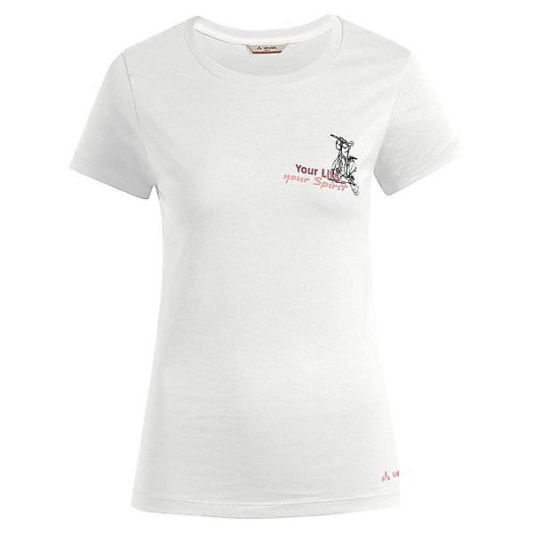 Vaude Spirit Kurzarm T-shirt 38 White günstig online kaufen