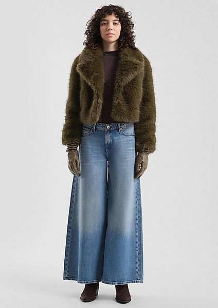 QS T-Shirt Jeans-Hose CATIE QS x Vanessa Mai, Jeans Catie/Mid Rise/Super Wi günstig online kaufen