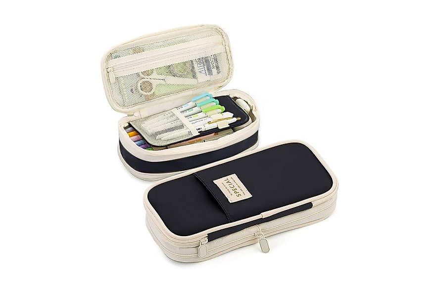 STILVORA Federmäppchen Federtasche Mäppchen mit mehreren Fächern Stauraum, günstig online kaufen