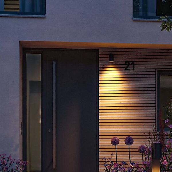 Paulmann LED Außen-Wandleuchte »Kimu IP44 80mm 2200K 7,8W 500lm 230V 70° An günstig online kaufen