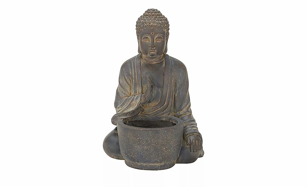 Übertopf  Buddha ¦ braun ¦ Magnesia ¦ Maße (cm): B: 34,5 H: 50 T: 31.0 Acce günstig online kaufen