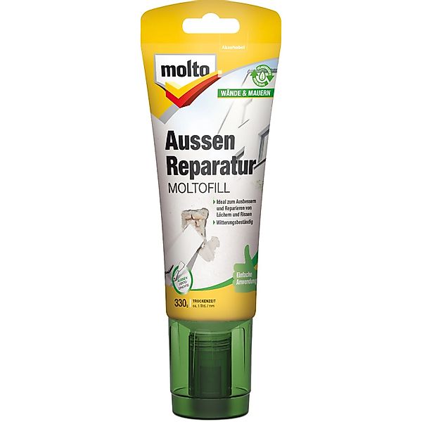 MOLTO Spachtelmasse MOLTO Moltofill Fertigspachtel Außen 330g günstig online kaufen