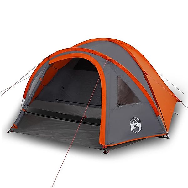 vidaXL Kuppelzelt Kuppel-Campingzelt 4 Personen Orange günstig online kaufen