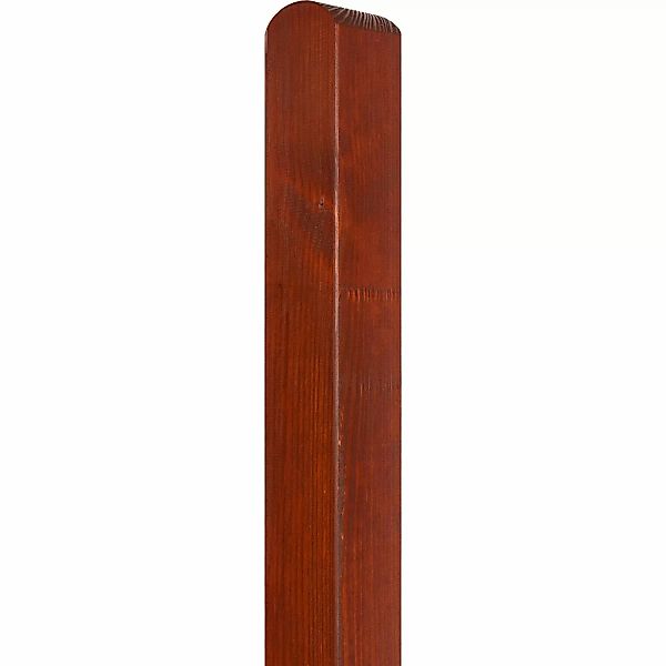 Zaunpfosten Glatt 9 cm x 9 cm x 125 cm Teak FSC günstig online kaufen