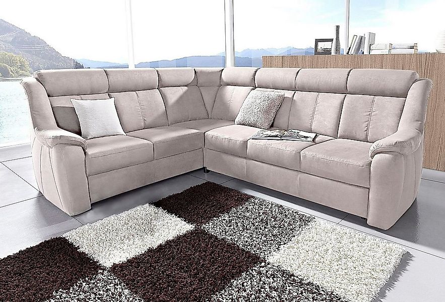 sit&more Ecksofa Basel L-Form, wahlweise mit Relaxfunktion günstig online kaufen