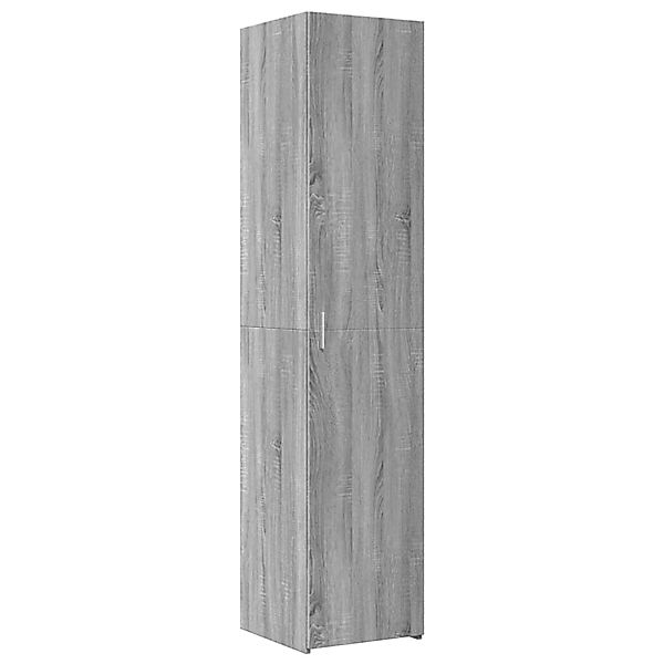 vidaXL Highboard Grau Sonoma 40x42,5x185 cm Holzwerkstoff 3281404 günstig online kaufen