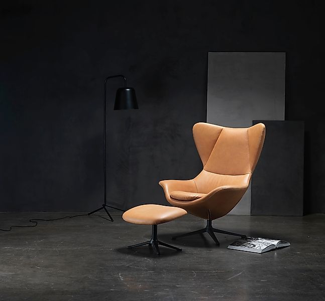 FLEXLUX Ohrensessel »Stilo Relaxsessel, TV-Sessel«, Solitär, Stil-Ikone, dr günstig online kaufen