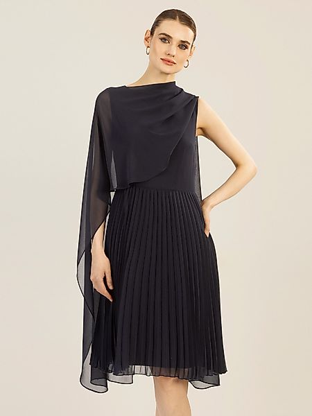 Apart Cocktailkleid mit Plisseerock und angearbeitetem günstig online kaufen
