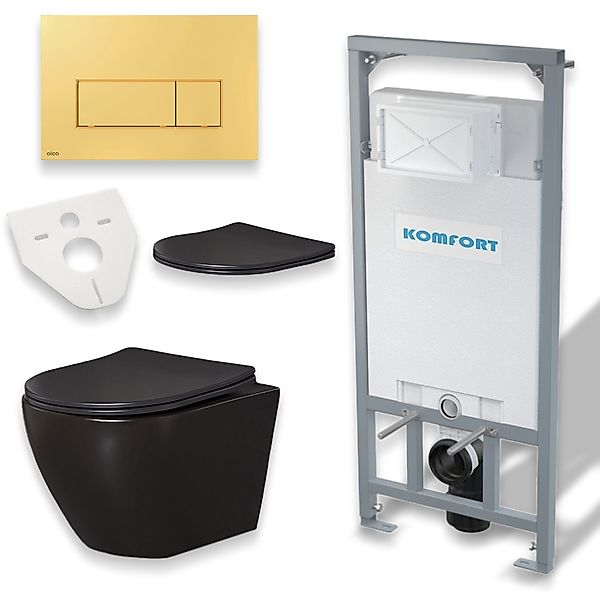 KOLMAN Vorwandelement WC SET: Wand-WC Delos günstig online kaufen