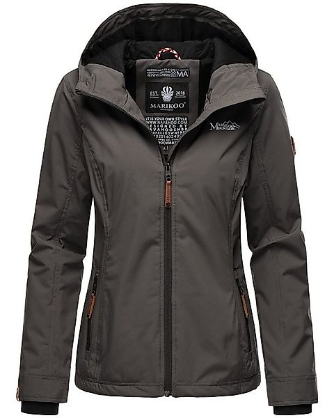 Marikoo Outdoorjacke Brombeere sportliche Übergangsjacke mit Kapuze günstig online kaufen