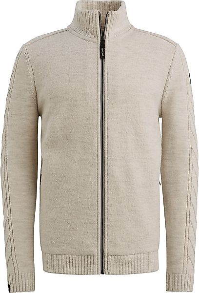 Vanguard Strickjacke Boiled Wool Blend Beige - Größe XL günstig online kaufen