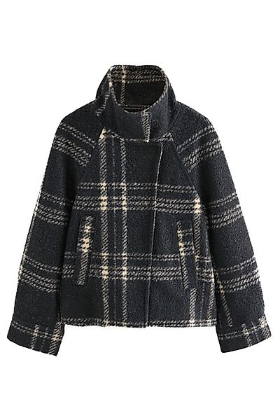 Next Kurzmantel Strickmantel mit Trichterkragen, Kurzgröße günstig online kaufen