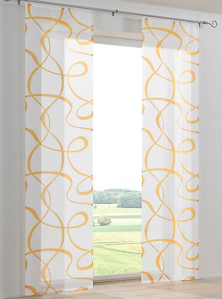 heine Gardine Schiebevorhang, (1 St), halbtransparent, günstig online kaufen
