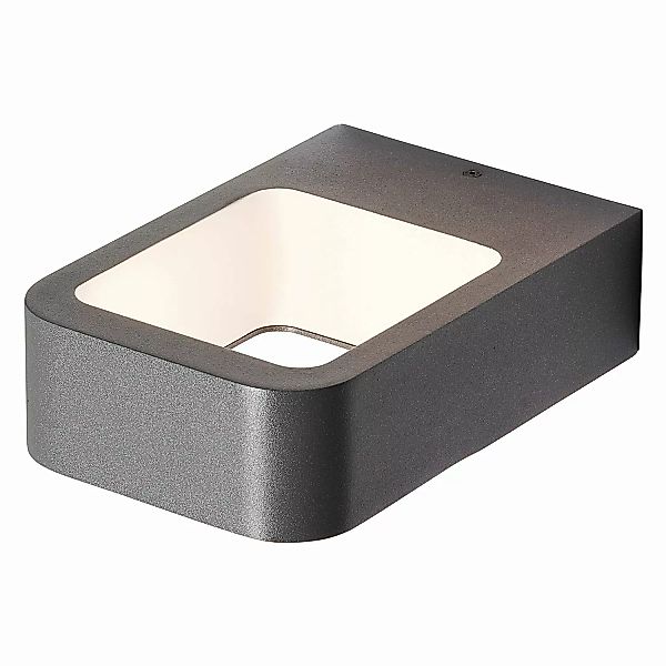 AEG PHELIA LED Wandleuchte 18 cm Aluminium / Kunststoff Anthrazit günstig online kaufen