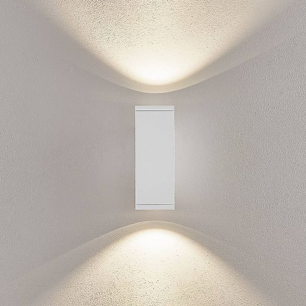 LED-Außenwandlampe ShoreLine Pro Square up/down, weiß günstig online kaufen