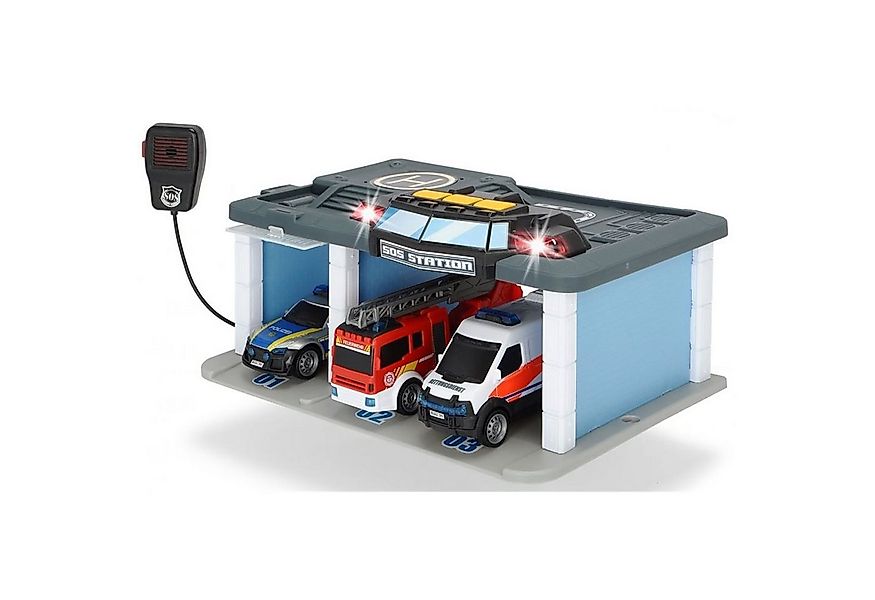 Dickie Toys Spiel-Parkgarage 203716015 Rescue Center günstig online kaufen