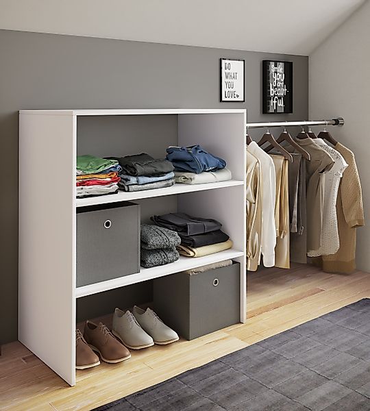 VCM Kleiderschrank Offener Kleiderschrank Dachschrägen Regal günstig online kaufen
