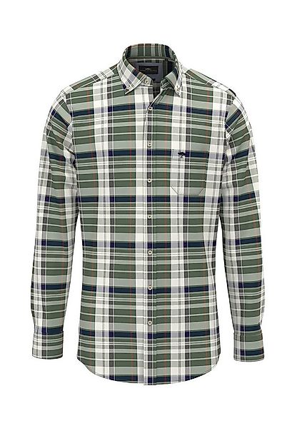 FYNCH-HATTON Langarmhemd mit Karomuster günstig online kaufen