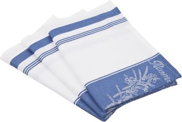 ROSS Geschirrtuch "Exclusiv" Mittelstreifen mit Kräutern, 50x70 cm günstig online kaufen